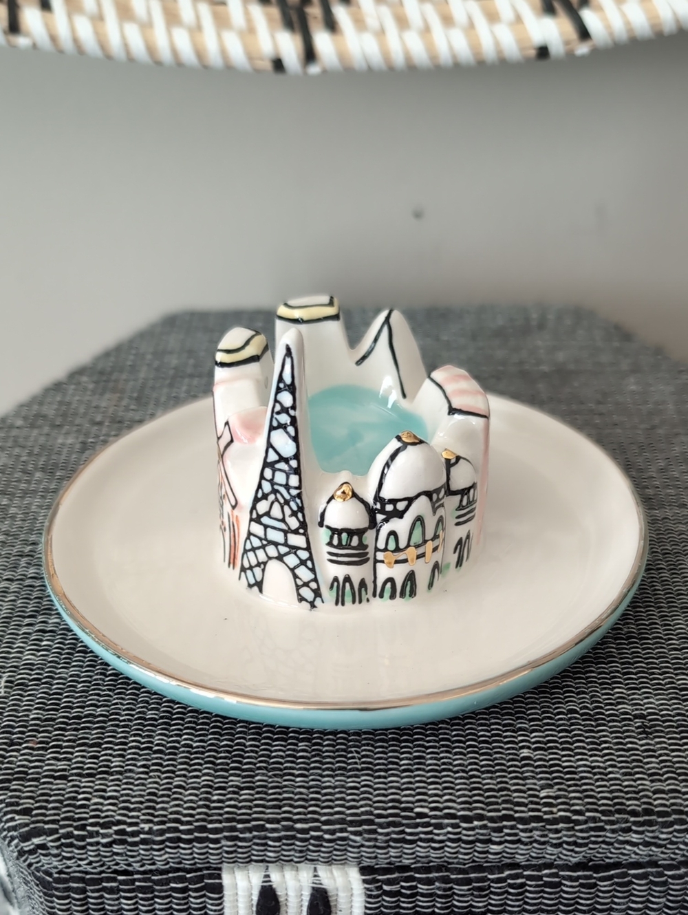 Anthropologie Paris Trinket Ring Dish